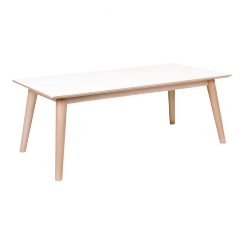 House Nordic - Table Basse Scandinave Blanche LONE - Table Basse Design
