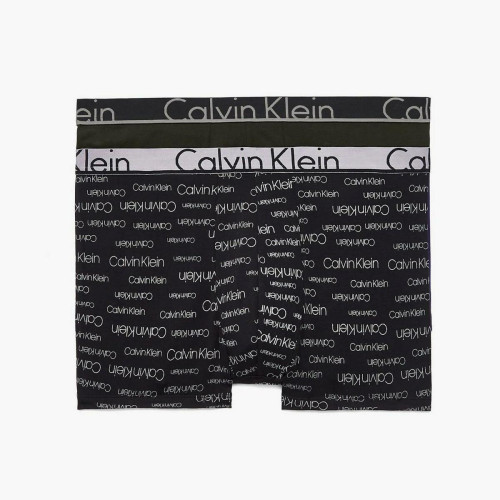 Calvin Klein Underwear - TRUNK 2PK Noir - Caleçon / Boxer homme