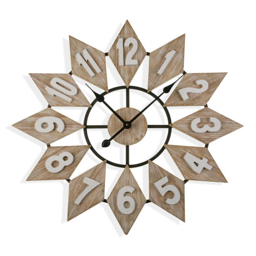 3S. x Home - Horloge Bois ARES - Meuble Et Déco Design