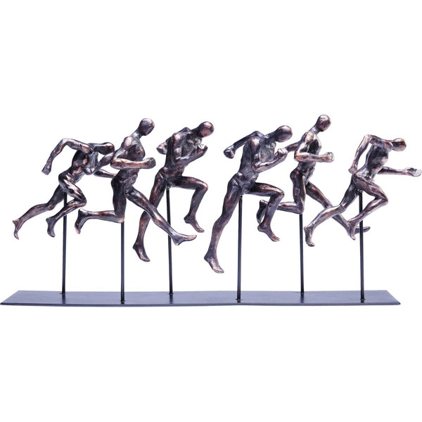 Statue Runners TAHARA Bronze KARE DESIGN Meuble & Déco