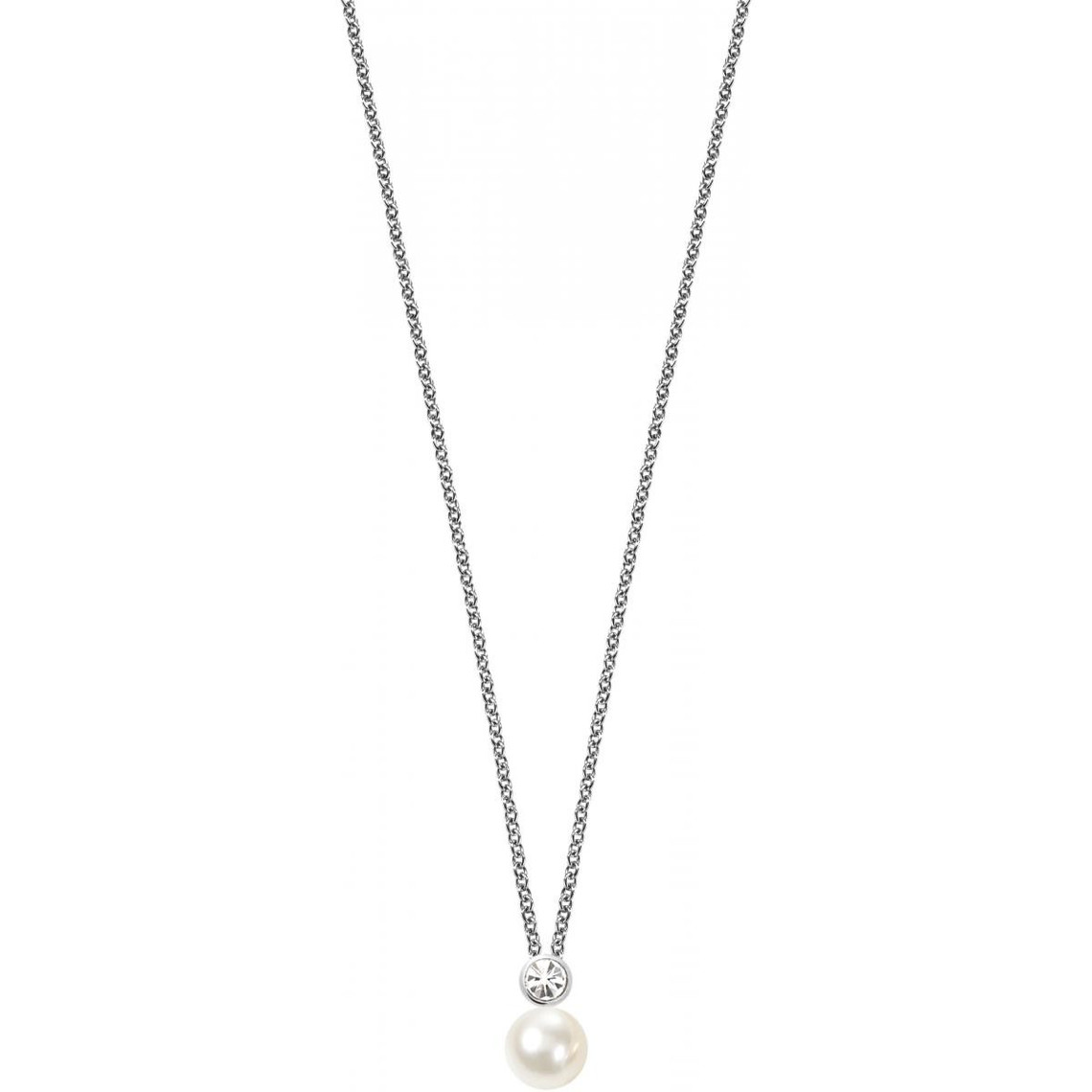 collier et pendentif morellato bijoux sanh02 - collier et pendentifargent perle morellato bijoux