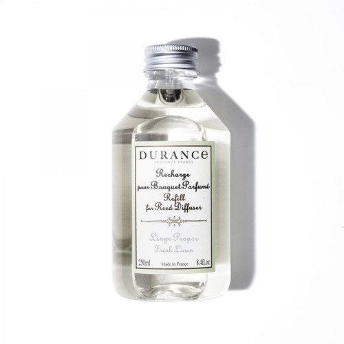 Durance - Recharge pour bouquet parfumé Linge Propre - 3S. x Impact Décoration