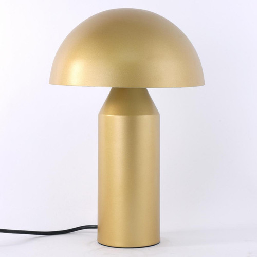 3S. x Home - Lampe de Table Mushroom Verre Or - Mobilier Deco