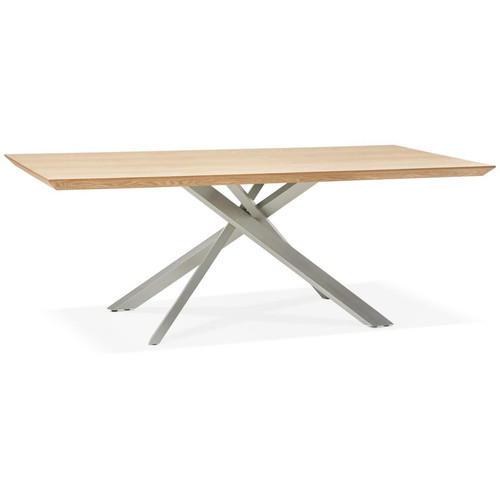 3S. x Home - Table à Dîner SCHUYLER Beige - Table Salle A Manger Design