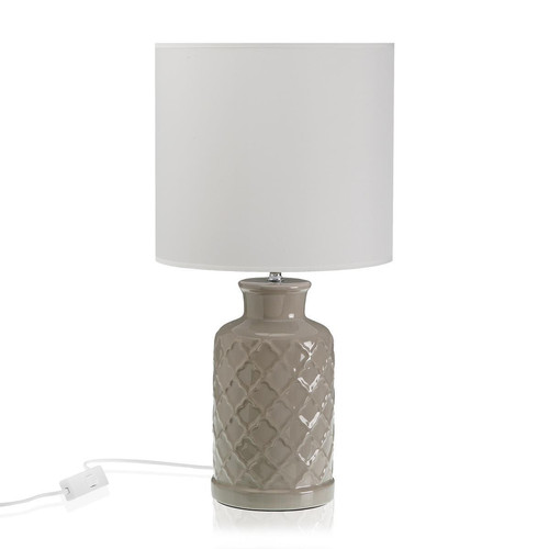 3S. x Home - Lampe Cylindre ILO Gris - Lampe