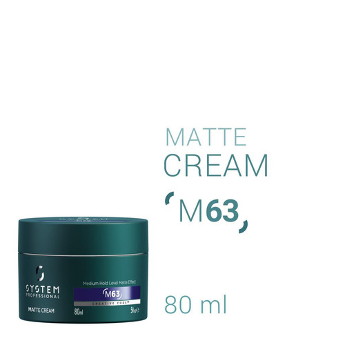 System Professional H - Crème texturisante mate M63 - Soins cheveux homme