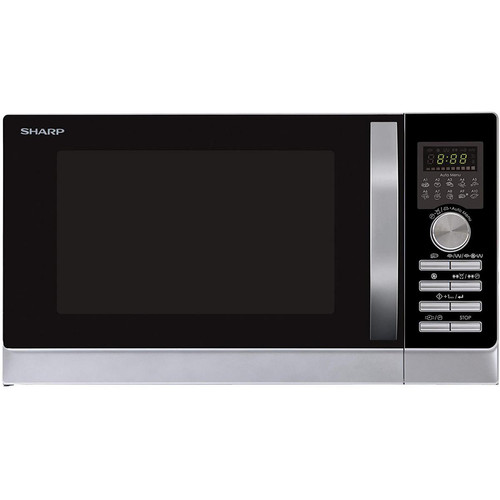 Sharp - Micro-ondes Grill - 25L - 900W - R843INW Argent 