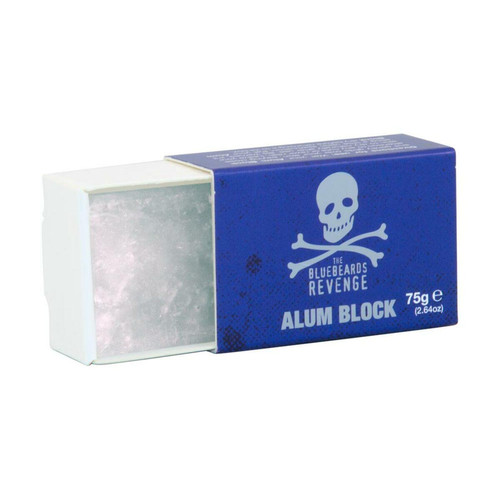 Bluebeards Revenge - Pierre d'Alun anti-coupure - Alum Block - Sélection cadeau de Noël Soins homme