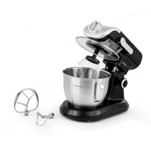 Kitchencook - Robot pétrin multifonction Evolution - 1000W - Noir - Appareil de Cuisson et préparation culinaire