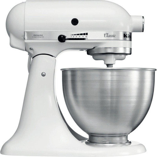 Kitchenaid - Robot pâtissier à tête inclinable 4.3 litres - Blanc 