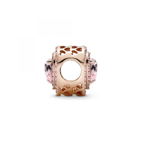 Charm Cœurs Nivelés Scintillant Pandora Timeless - Rose gold Pandora