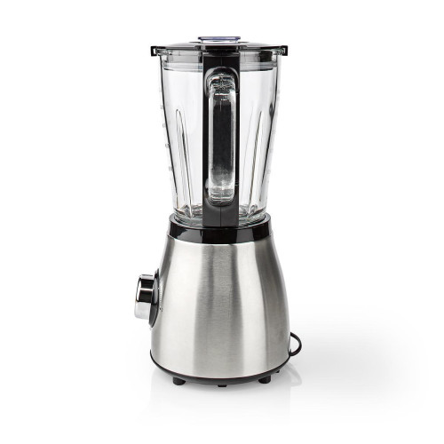 Nedis - Blender Nedis 800W - 1,5L verre - 2 réglages de vitesses inox - Appareil de Cuisson et préparation culinaire