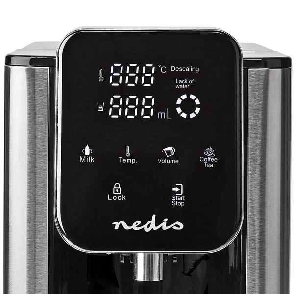 Distributeur d'eau chaude - KAWD300FBK - Argent/Noir Nedis