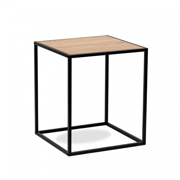 Table/bout de canape en métal et en bois Style industriel Marron 3S. x Home Meuble & Déco