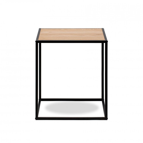 Table/bout de canape en métal et en bois Style industriel Table basse