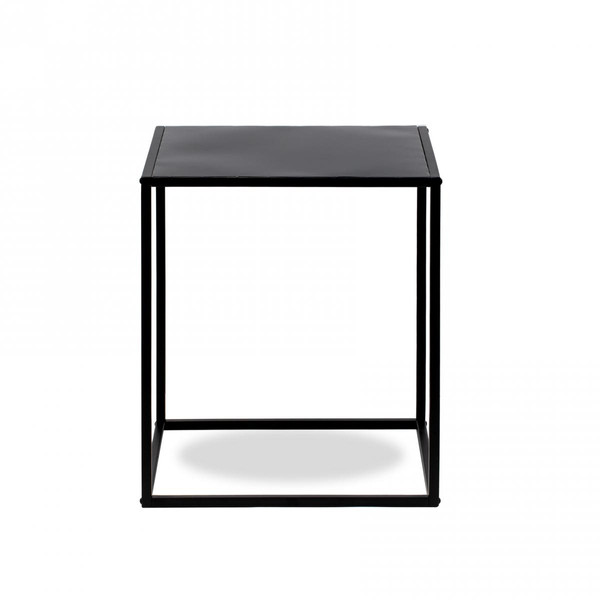 Table/bout de canape en métal noir Style Industriel Table basse