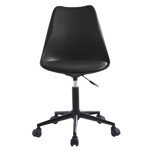 Chaise de bureau scandinave Noir 3S. x Home