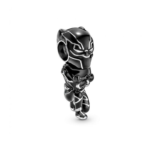 Pandora - Charm pendant Marvel x Pandora The Avengers  Black Panther - Argent 925/1000ᵉ - Pandora Bijoux Charms