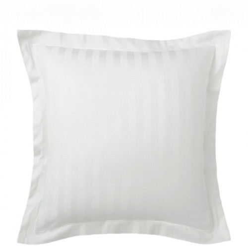 3S. x Tertio (Nos Unis) - Taie D'oreiller satin de coton TERTIO® - Blanc - Sélection linge de lit unis