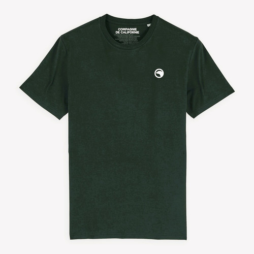 Compagnie de Californie - T-Shirt en coton kaki Eagle  - Puma vert