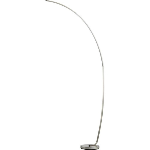 3S. x Home - Lampadaire Métal LED Argent ARCH - Lampes sur pieds Design