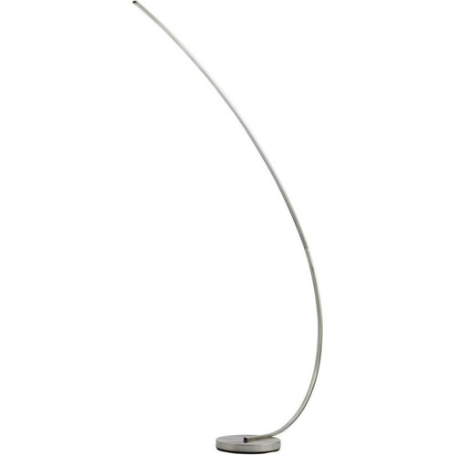 3S. x Home - Lampadaire Métal LED Argent ARCB - Lampes et luminaires Design