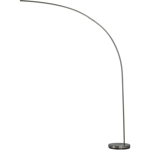 3S. x Home - Lampadaire Métal LED Argent ARCL - Lampes et luminaires Design