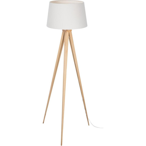 3S. x Home - Lampadaire Trépied en Métal Blanc - Lampes et luminaires Design