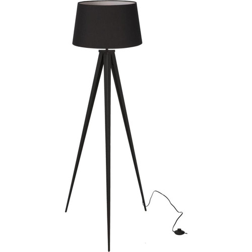 3S. x Home - Lampadaire Trépied en Métal Noir - Lampes sur pieds Design