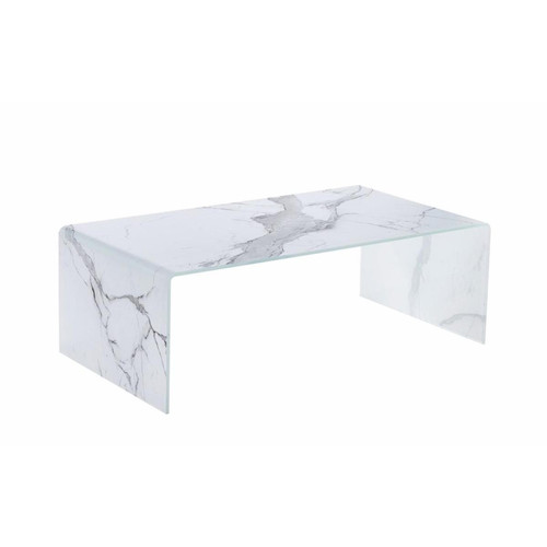 Table Basse MARBLE  Blanc 3S. x Home Meuble & Déco