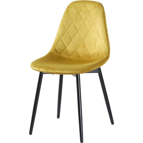 3S. x Home - Chaise HONFLEUR Or - Chaise Design