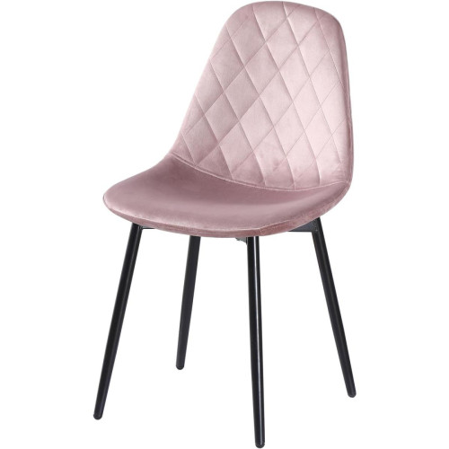 3S. x Home - Chaise HONFLEUR Rose - Meuble Et Déco Design