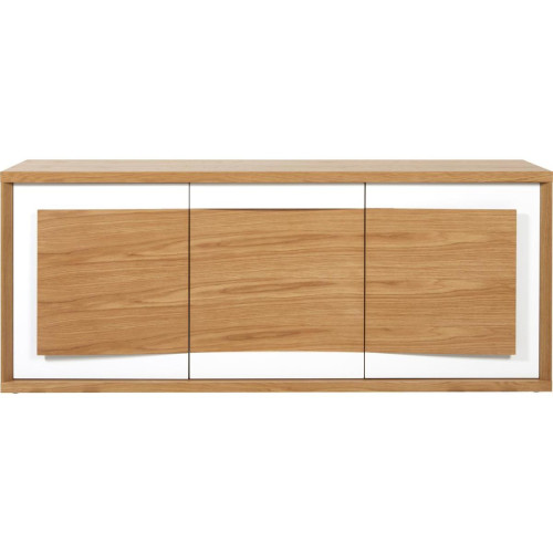 3S. x Home - Bahut 3 portes en bois placage chene  - Buffet Et Bahut Et Vaisselier Design Design