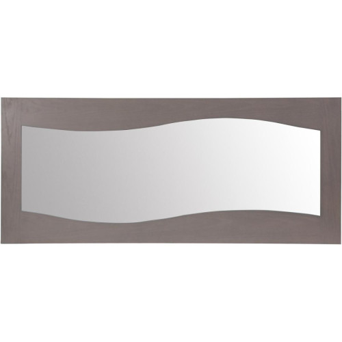 3S. x Home - Miroir décoratif Blanc et Marron - Miroirs Design