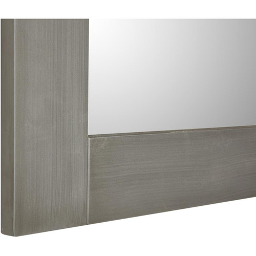 Miroir rectangulaire contour bois METEOR gris 3S. x Home