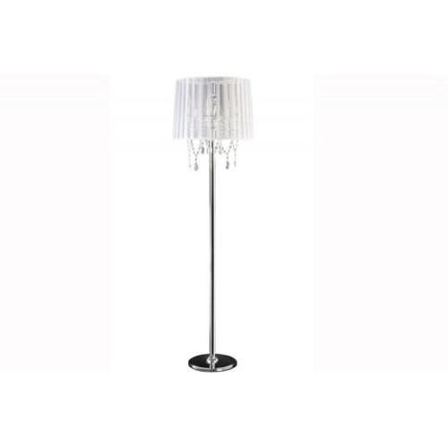3S. x Home - Lampadaire Baroque avec Pampille Blanc - Lampe