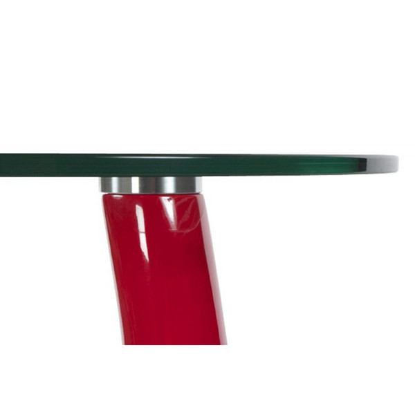 Table d'appoint design Snoopy rouge Table basse