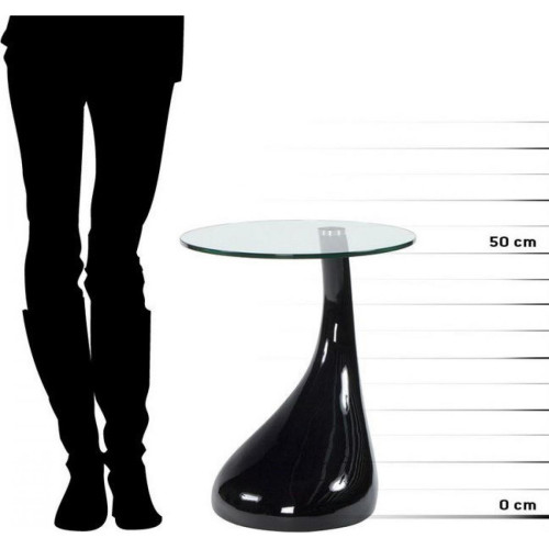 Table d'Appoint Design Snoopy Noir Table basse