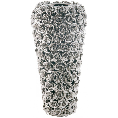 Kare Design - Vase Roses Argenté - Vase