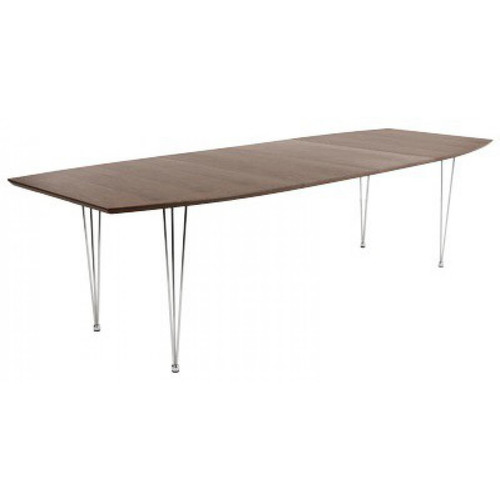 3S. x Home - Table à Manger noyer ELLA - Table Salle A Manger Design
