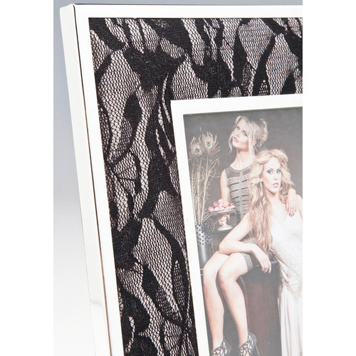 Cadre à photos VM noir en Polyester Romance 20,2 x 25,2 cm KARE DESIGN