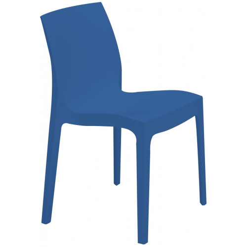 3S. x Home - Chaise Design Bleue MILAN - Sélection meuble & déco Intemporel