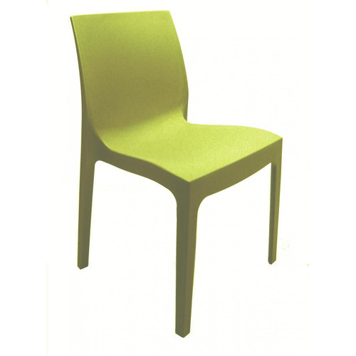 3S. x Home - Chaise Design Verte Anis ISTANBUL - La salle à manger