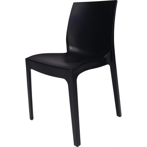 3S. x Home - Chaise Design Gris Anthracite MILAN - Sélection meuble & déco Intemporel
