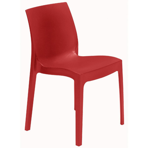 3S. x Home - Chaise Design Rouge ISTANBUL - Mobilier Deco
