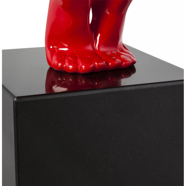 Figurine rouge en poly PAOLO 3S. x Home