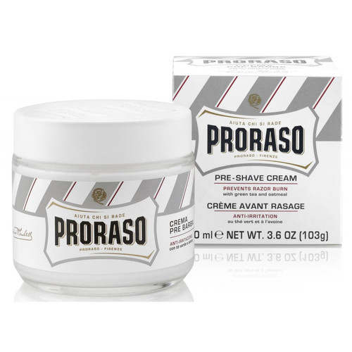 Proraso - Crème Avant Rasage 100ml Sensitive - Soins homme