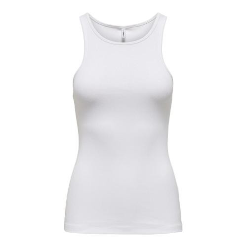 Only - Débardeur regular fit blanc - T-shirt femme