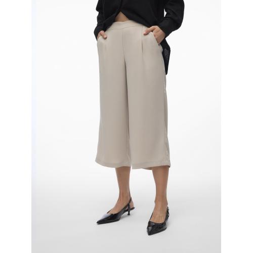 Vero Moda - Jupe culotte taille moyenne gris - Vetements femme
