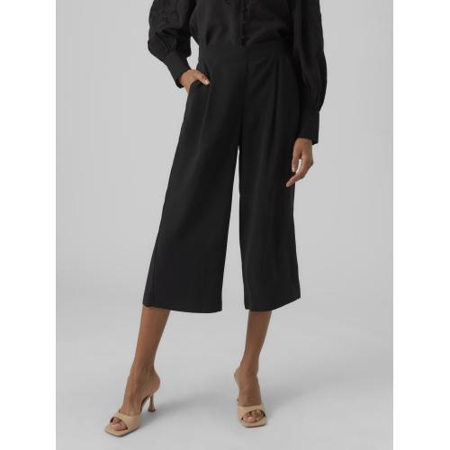 Vero Moda - Jupe culotte taille moyenne noir - Vetements femme